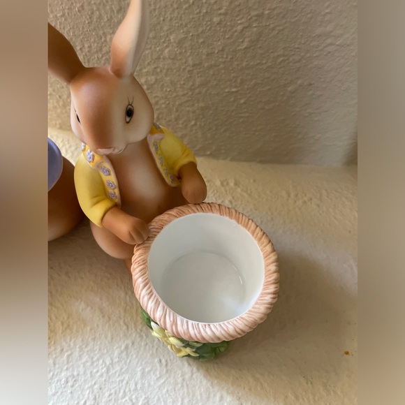 PartyLite P7735 Bertie & Bea Votive Candle Holder Pair Bunny Rabbit (NWT) - Picture 2 of 10